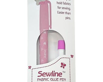 Water Soluble Sewline Glue Pen and 1 Refill