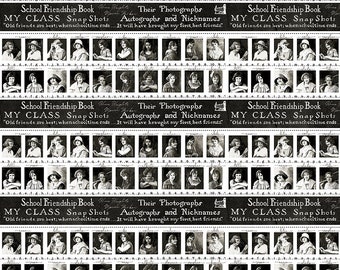 Old School by J Wecker Frisch Classmates Border Stripe   ***Just Released****