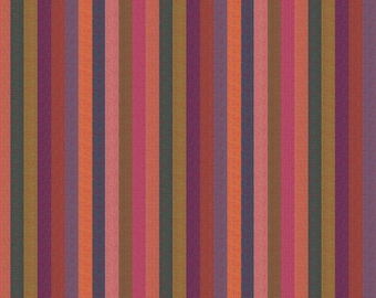NEW Kaffe Stripes   WSGP002  Sunset Narrow Stripe  Sold by the Half Yard