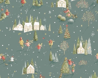 Magical WInterland  Lisa Audit  C14942- Winter  Riley Blake Designs ***Darling ****