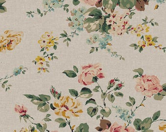 Rose & Violet's Bouquet Des Fleurs LINEN - 58/60" Wide  Riley Blake Designs