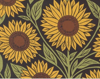 Moda Garden Series 3320 17Midnight Sunflower   ***Just IN