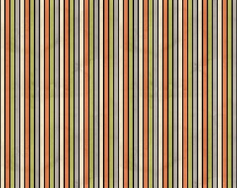 Riley Blake Halloween Whimsy Stripe   by Teresa Kogut  C11826  MULTI   OOP
