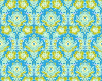 Full Bloom by Heather Bailey for FIGO   Eloise  91086 Blue  ** Gorgeous Prints