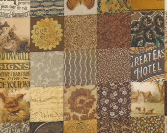 Curated in Color  7461 19 Brown by Cathy Holden for Moda