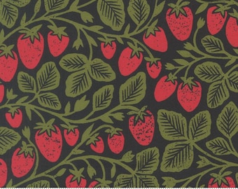 Moda Garden Series 3324 17 Midnight Strawberry   ***Just IN