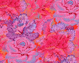 Kaffe  Curly Kale Red   Philip Jacobs Papaver- PWPJ120.RED