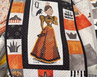 QUEEN of WEEN - Machine Embroidery - J Wecker Frisch  USB  - Riley Blake Designs