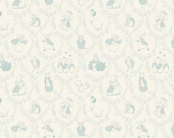 PETER RABBIT & FRIENDS  CD15863 Toile  Cloud Riley Blake Designs