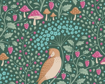 Tilda Hibernation Sleepybird Lafeyette- sold by the Half yard