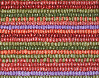 Kaffe Fassett  Collective Vintage   Beaded Stripe in Jungle    PWGP050  Jungle