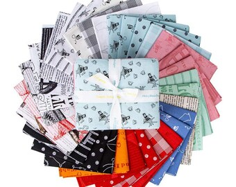 Just In*****Press On  31 Fat Quarter Bundle    J. Wecker Frisch  Riley Blake Designs *** Shipping Now****