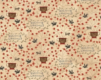 Bittersweet Farm  C14852   CORNSILK   by Teresa Kogut Out of PRINT