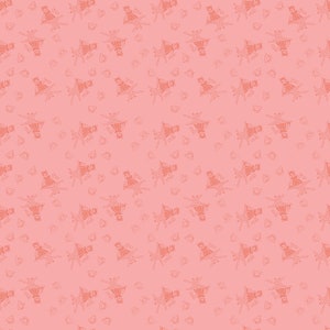 Press On  C15260-Pink  Press On Girl   J. Wecker Frisch  Riley Blake Designs ***In Stock - Shipping Now****