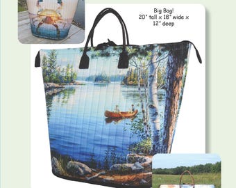 The Happy Hauler Bag - by Aunties Two Patterns - for Riley Blake Designs