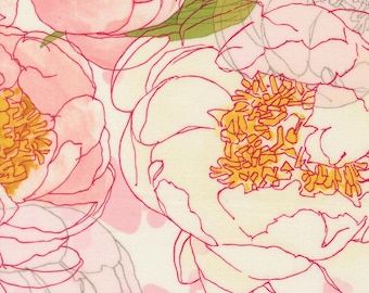 Darling Peony  by Robyn Pickens- 48790 11 Cabbage roses Cream