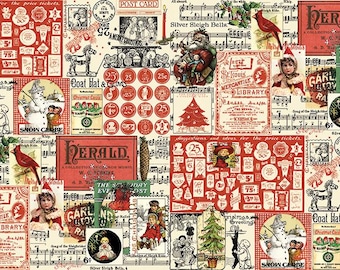 Collage   Classic Christmas  by J. Wecker Frisch  for  Riley Blake Designs **Just In ****