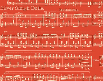 RED Music   Classic Christmas  by J. Wecker Frisch  for  Riley Blake Designs **Just In ****