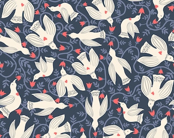 Ruby Star Endpaper  RS6048 16L Smoke Canvas