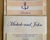 Nautical-themed Rustic Wedding Invitations