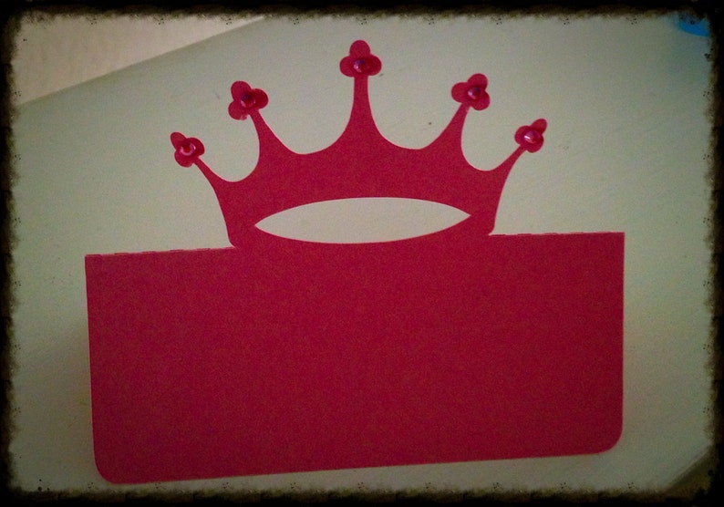 King and Queen Place Cards