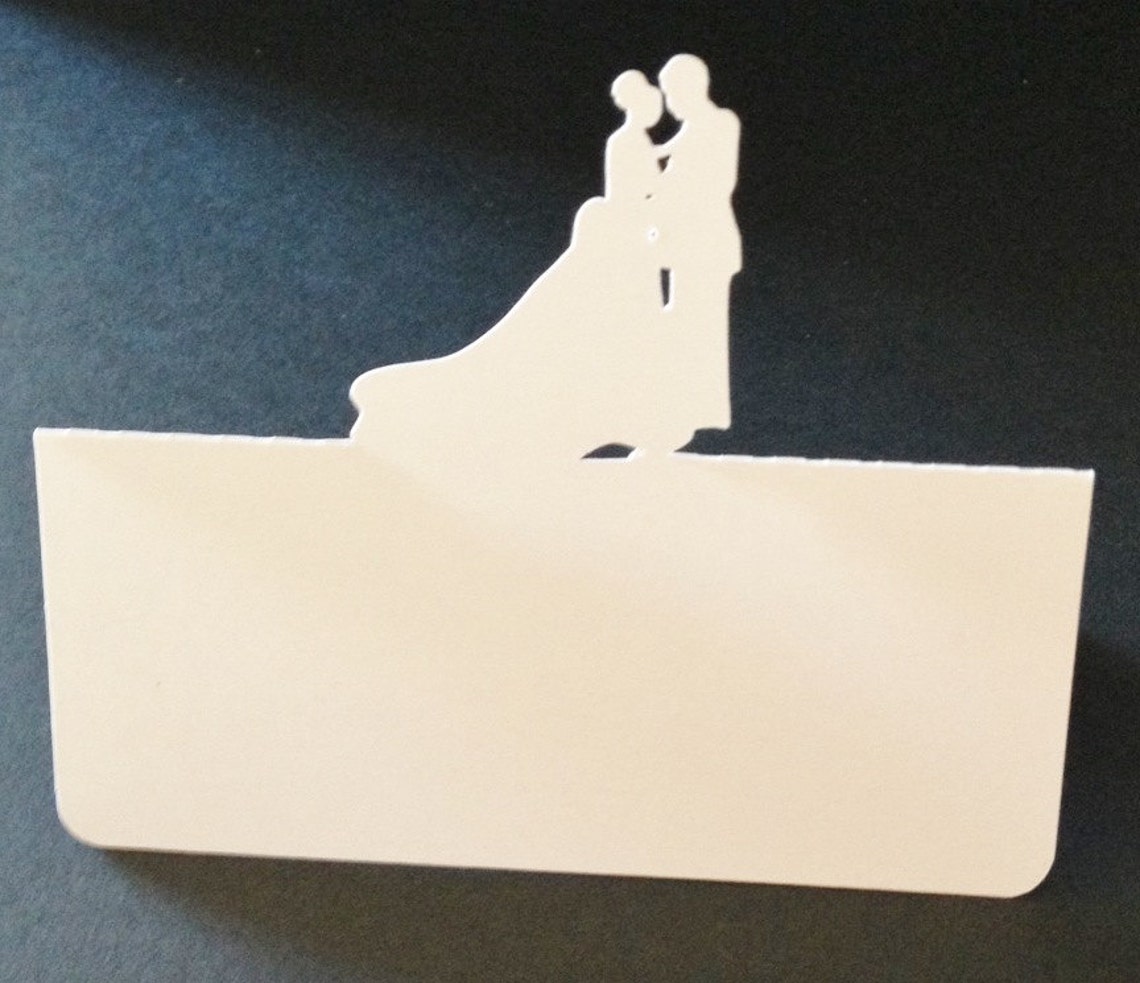 Bride and Groom Placecards - Etsy