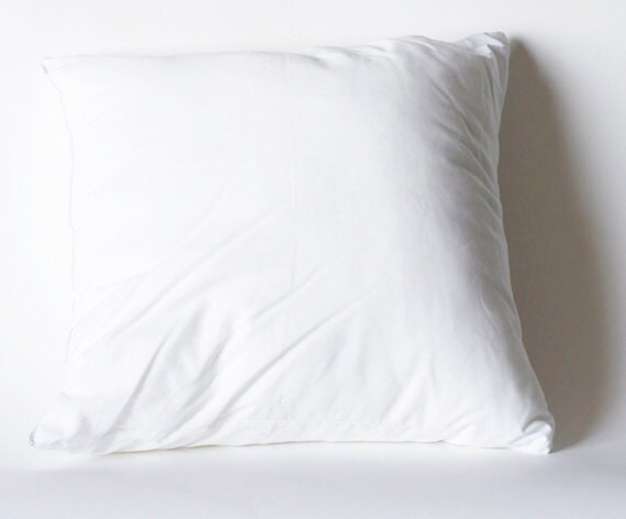 20 X 20 Faux Down Pillow Insert Etsy