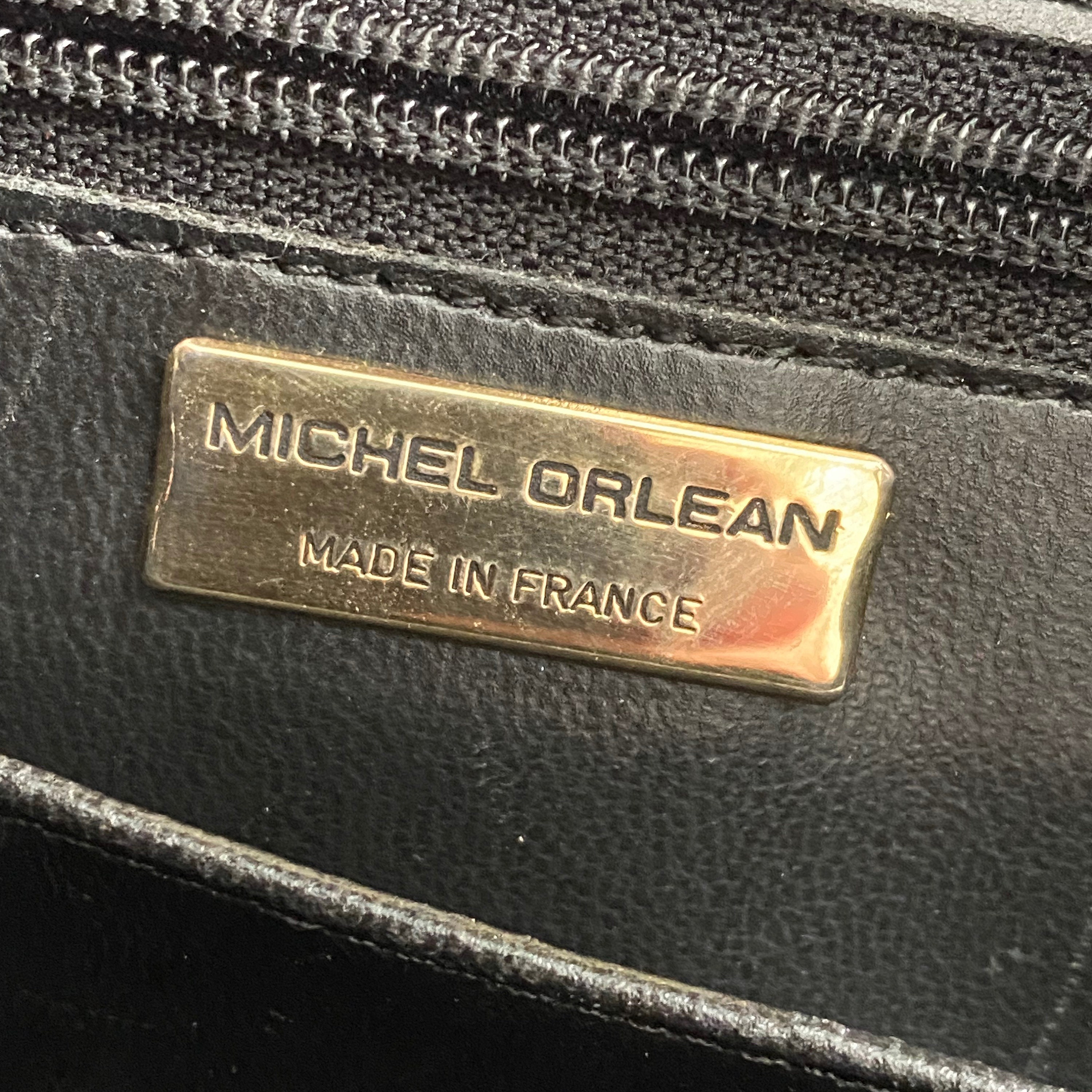 Beautiful MICHEL ORLEAN Maroon Leather Gold Hardware & - Etsy Canada