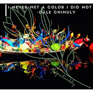 Chihuly PNG クリップアート デジタル ダウンロード 印刷可能