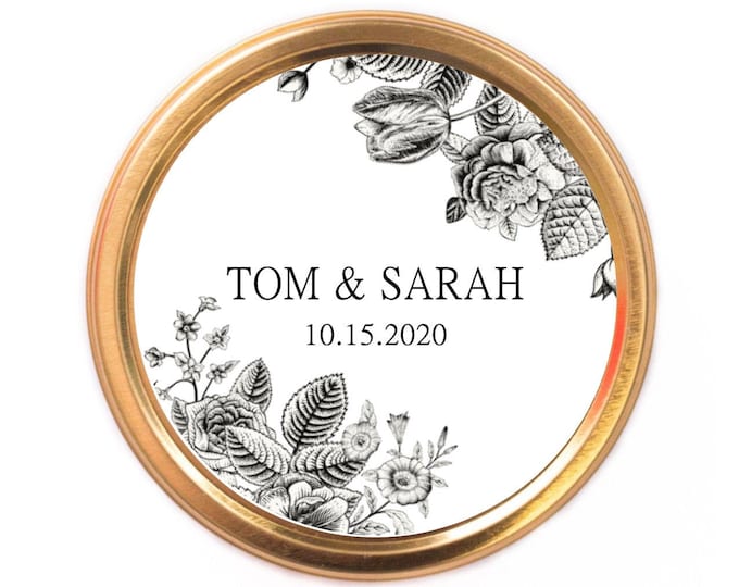 Custom travel candle, wedding favor, bridal shower favor, travel candle, small candle