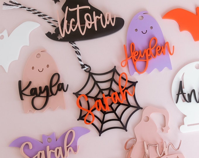Boo Basket Tag | Halloween Name Tags | Personalized Halloween | Candy Basket Tag | Trick or Treat | Boo Bag Name Tag | halloween Basket tag