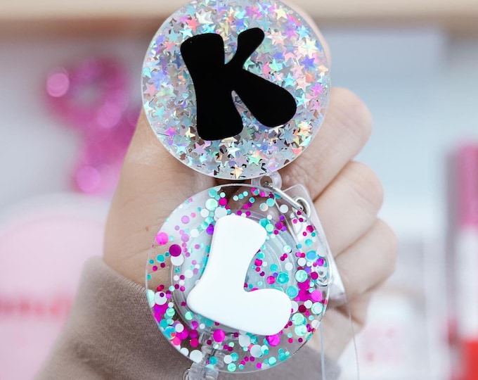 Name badge reel, Name tag reel teacher see personalized badge retractable badge reel Custom Badge Reel, Nurse Badge Reel, Teacher Badge Reel