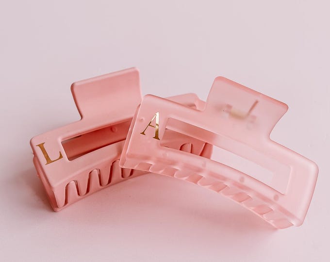 Custom Claw Clip, Custom Name Claw Clips, Personalized name claw, Bridesmaids Proposal Gifts, Bridesmaids gifts, Galentines Gifts