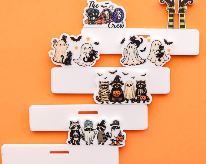 Halloween Badge Buddy, Boo Badge Topper, Ghost Badge Topper, ID Holder,  Nurse Badge Buddy, Ghost Badge Buddy, Teacher Gifts