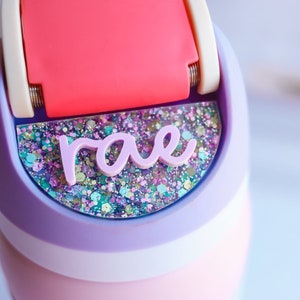 Personalized Owala Name Plate, Owala FreeSip Lid Topper, Custom Owala Tumbler Tag, Owala name plate,