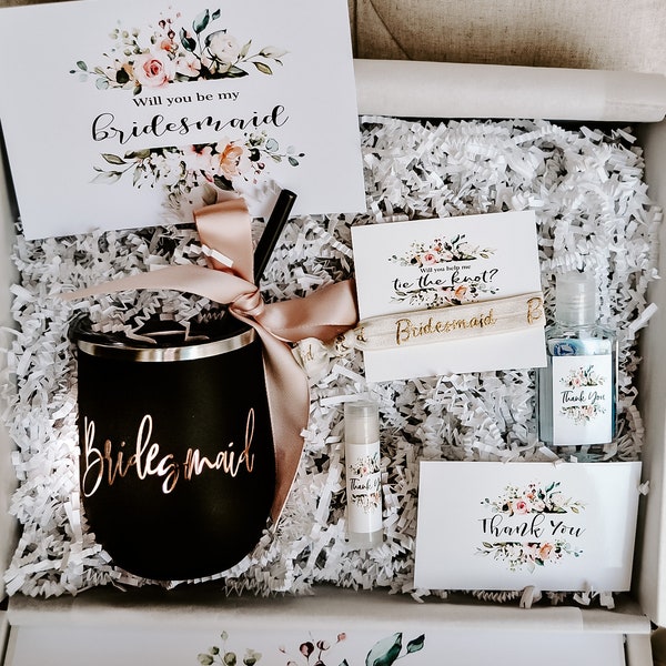 Asking Bridesmaid Etsy