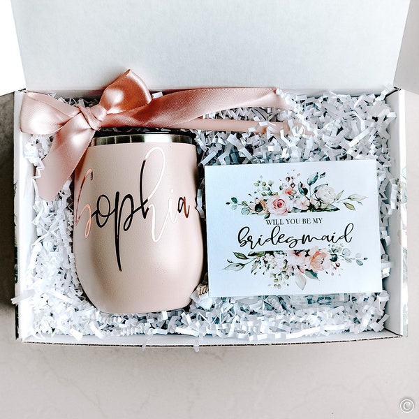 Will You Be My Bridesmaid Proposal Box Will You Be My Bridesmaid Box Will You Be My Bridesmaid Gift Box Bridesmaid Proposal Box