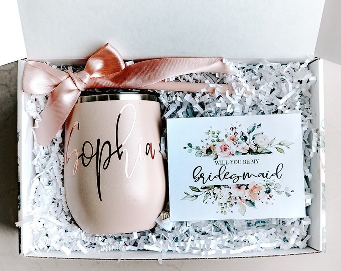 Will You Be My Bridesmaid Proposal Box Will You Be My Bridesmaid Box Will You Be My Bridesmaid Gift Box Bridesmaid Proposal Box
