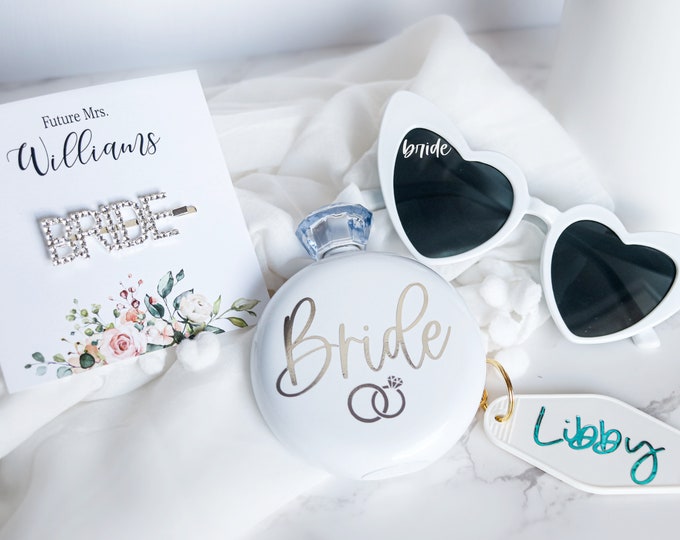 Bride to be Gifts, bachelorette party gifts, bride gifts, retro bachelorette party