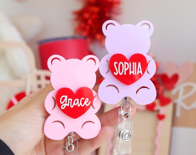 Custom Badge Reel, Nursing Badge Reel, Nursing Student, Personalized ID Holder, Nurse Badge Reel, Teacher Badge Reel, Retractable Name Badge