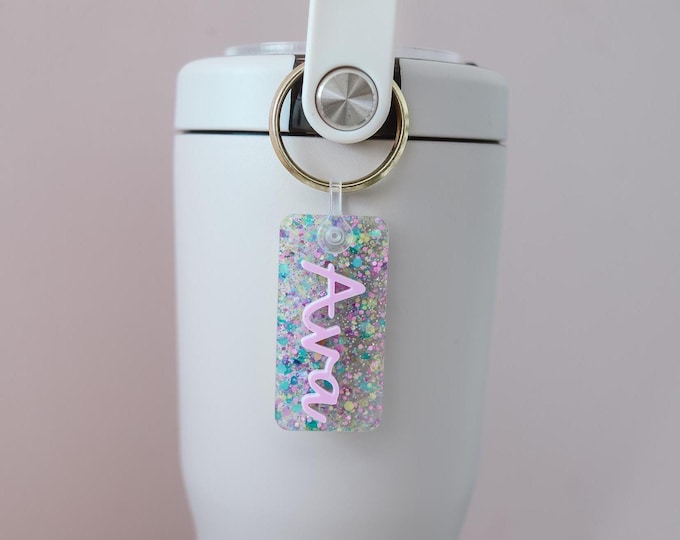 Personalized Brumate Name tag, Water bottle name tag, Tumbler keychain, Owala Freesip tag, Water Bottle keychain | Custom Owala Name tag