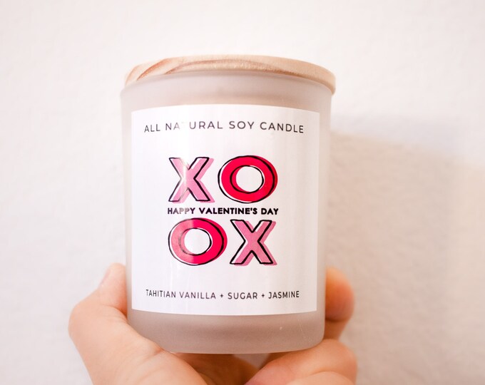 Valentines Candle, Valentines day gift for her