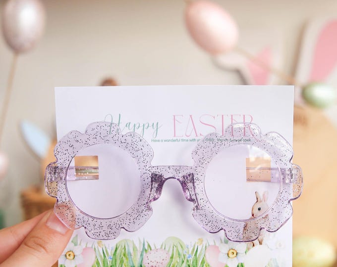 Easter Basket Stuffers, Easter Decor, Kids Glasses Personalized, Kids Easter Gifts, Easter Party Favors, Kids Easter Gift