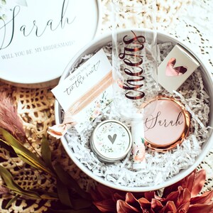 Will You Be My Bridesmaid Proposal Box Will You Be My Bridesmaid Box I cant say I do without you Bridesmaid Proposal Box image 1