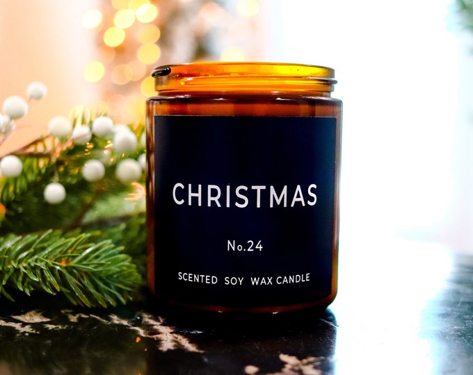 Soy Candle, Candle gift, soy candle gift, christmas candle, christmas candle gift