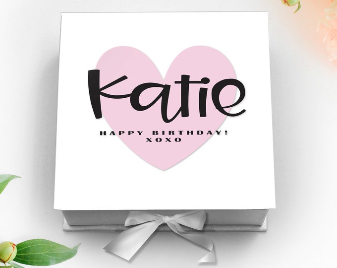 Birthday Gift Box - Bridesmaid Box Set - Personalized, Gift Box, Best Friend, Appreciation Gift Box, Girlfriend, Feminine, Girly, gift box