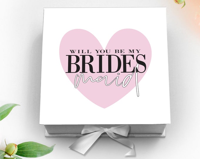 Bridesmaid Gift Box - Bridesmaid Box Set - Asking Bridesmaid - Bridesmaid Proposal - Modern Bridesmaid Proposal- Bridesmaid Gifts