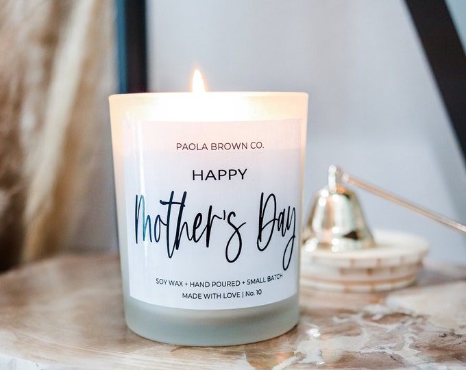 Mothers Day Gift Scented Soy Candles for Mom  Mothers Day Gifts for Moms  Candle gifts for Mom Candles for Moms Gift for Mom