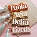 Keychain for Women, Name Tag, Personalized Keychain, Custom Name Tag ...