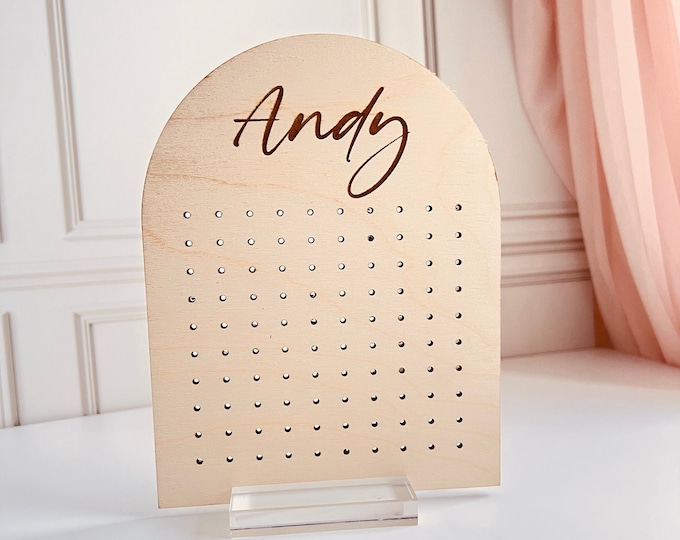 Earring Stand, Personalized Earring Holder Jewelry Display, Earring Stand for Girls Jewelry Organizer, Earring Display